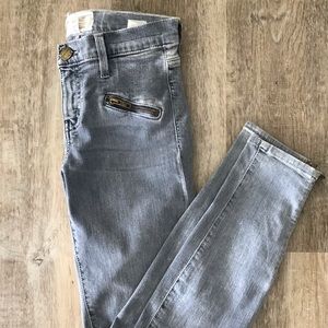 Current/ElliottJeans with Zipper Detail, Size 25